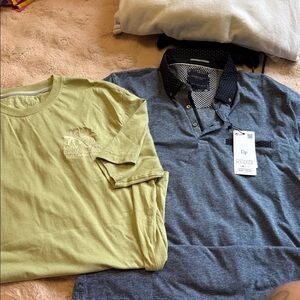 Men's Gray Polo Shirt